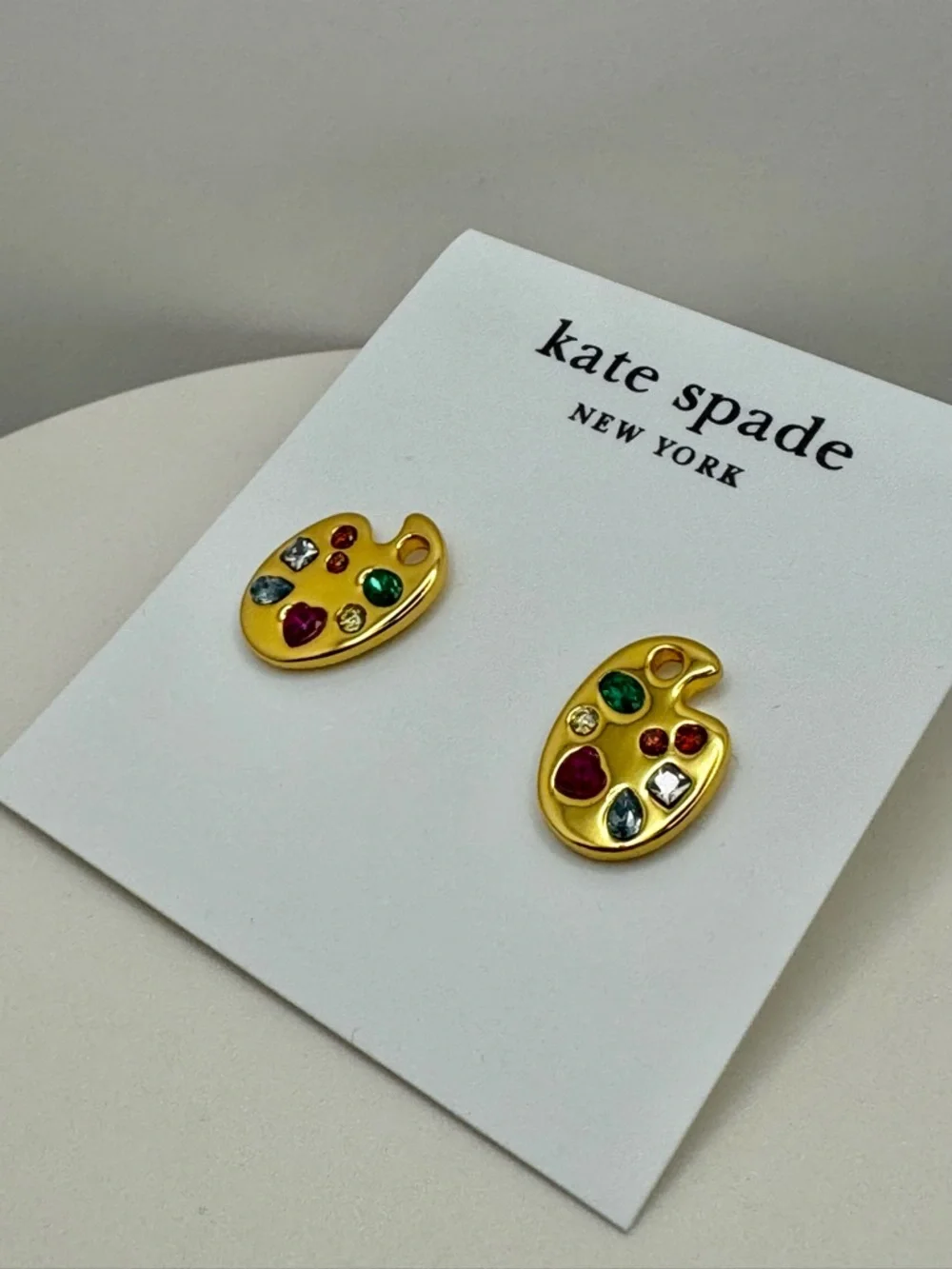 Kate Spade Paint The Town Stud Earrings NEW